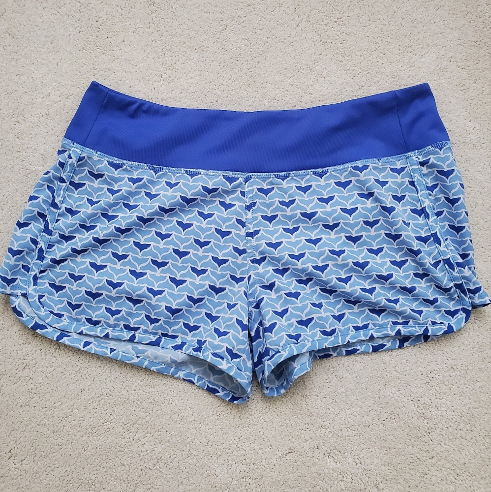 Vineyard Vines Performance Blue Whale Tail Shorts szXS